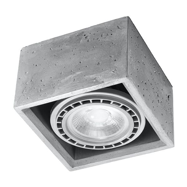 SPOT FOUR 1 BETON GU10 1X40W IP20 image 1