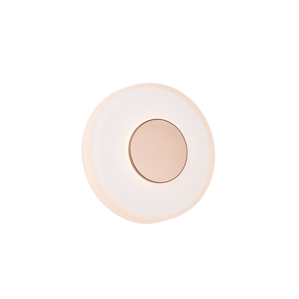 Celeste LED wall lamp matt black/white/coffee brown image 1