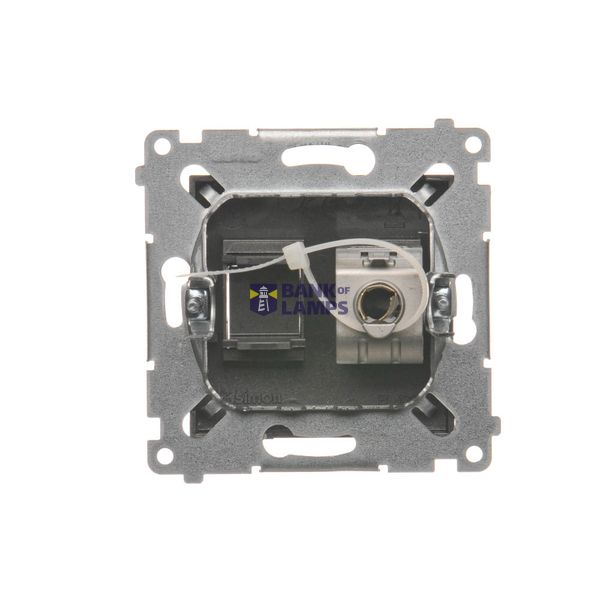 Single button for switches and push buttons, Bronze matt, metalic image 1