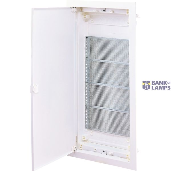 ECG56MEDIA flush mounted multimediabox - white metall doors image 1