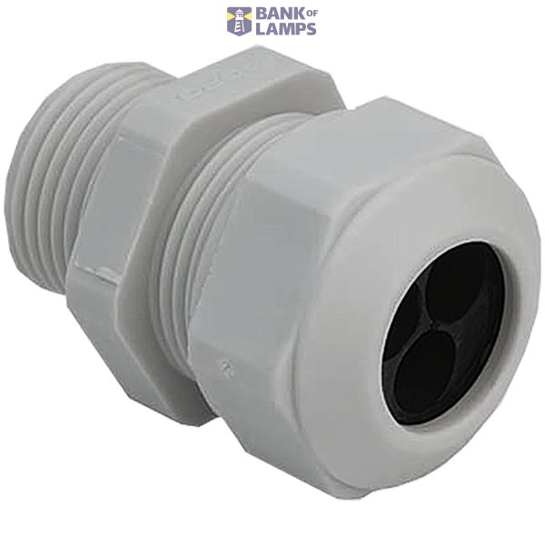 Cable gland Progress synth. GFK M25x1.5 Multi sealing insert cable 3x Ø6.8-9.0mm image 1