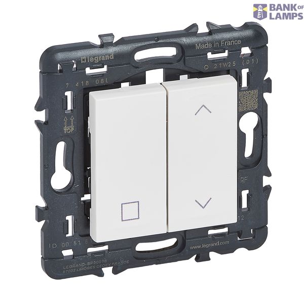 WIRELESS BATTERYLESS CONTROL SHUTTERS CENTRALIZATION VALENA NEXT WHITE image 1