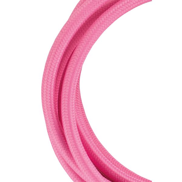 Textile Cable 2C Pink 3m image 1