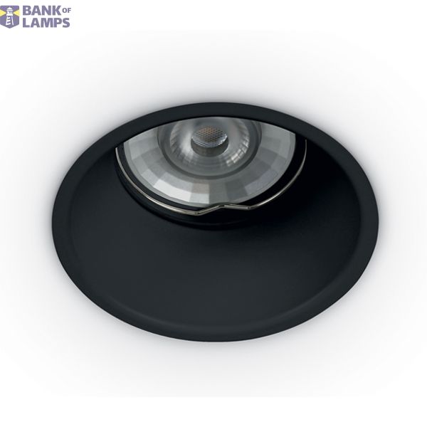 BLACK GU10 10W SEMI TRIMLESS image 1