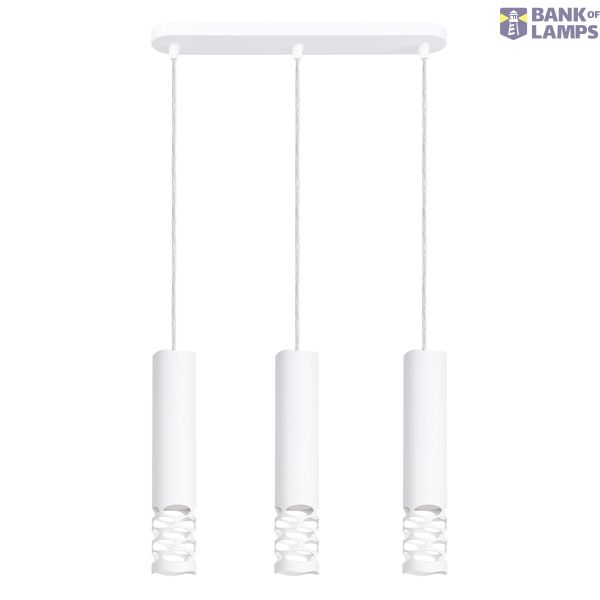 Pendant lamp LIRO 3L white image 2
