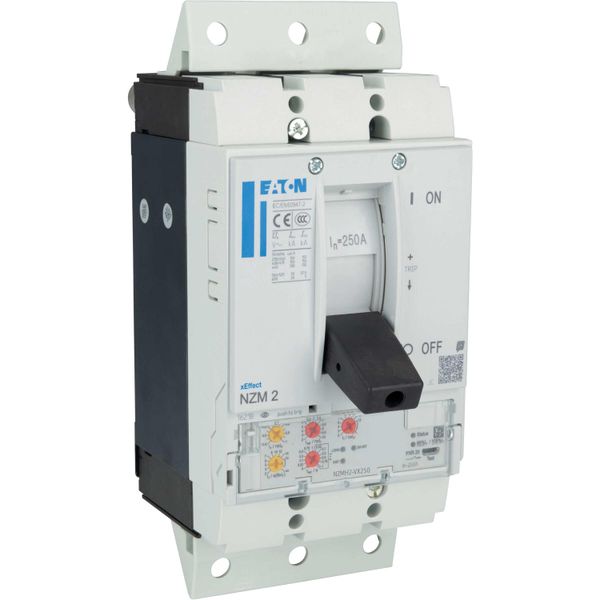 NZMH2-VX250-SVE NZM2 PXR20 circuit breaker, 250A, 3p, plug-in technology image 12