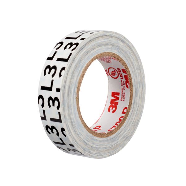 3M™ Temflex™ Pre-printed Phase Marking Tape, (L3), 15 mm x 10 m, 100 r image 9