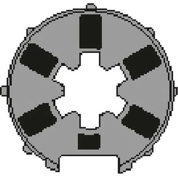 DIAM40 WHEEL FOR TUBE image 1