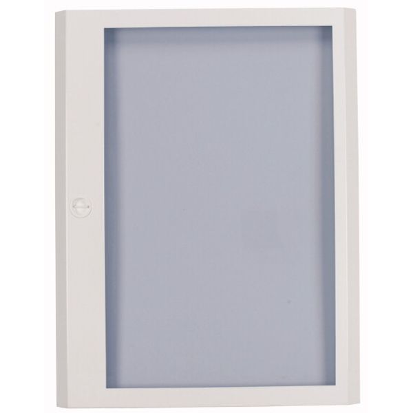 BFZ-UTT-4/132 Flush-mounting sheet steel door transparent image 1