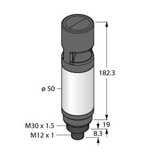 LED Signal Light Tower Light   CL50GRYAOS3PQ image 1