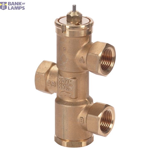 KOVM, 3-way valve, Kvs 1.50, Rp 1/2 image 1