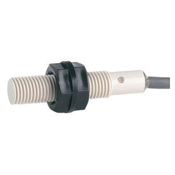 Proximity sensor, plastic body, inductive, M30, shielded, 10 mm, AC, 2 E2F 7141G image 5