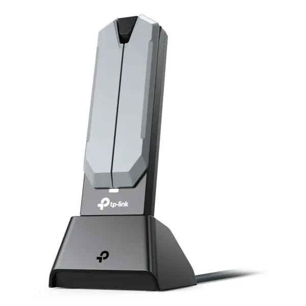 TP-LINK BE6500 High Gain Tri-Band Wi-Fi 7 USB Adapter 2882Mbps at 6GHz + 2882Mbps at 5GHz + 688Mbps at 2.4GHz image 1