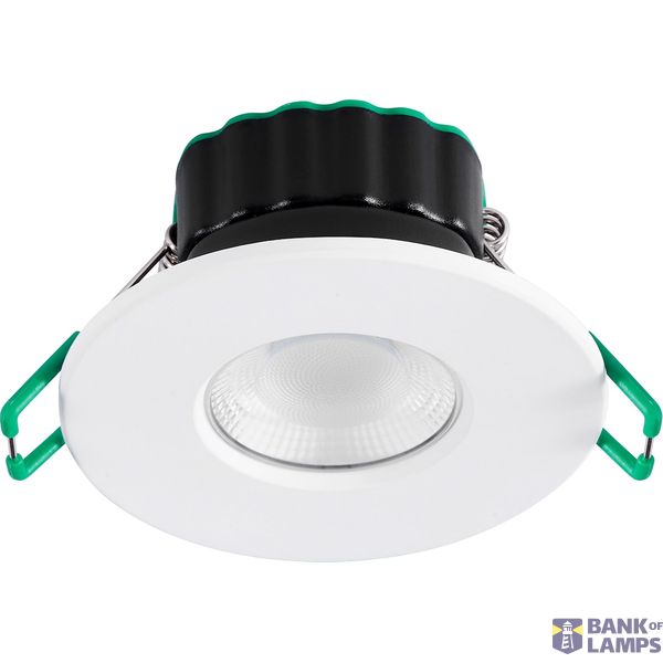 OBICO 65-72 IP65 FIRE 4CCT DIM FIX WHT image 1