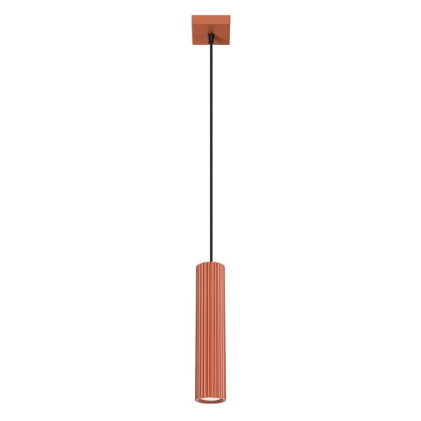 SOLLUX - Pendant red ocher KARBON 1 SL.1630 GU10 10W IP20 image 1