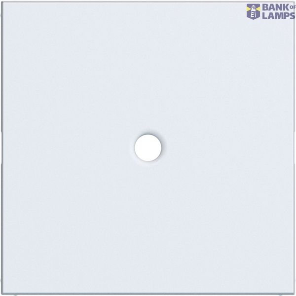 Central plate for switch/push button with pull handle, A.x/C.x, matte white image 1