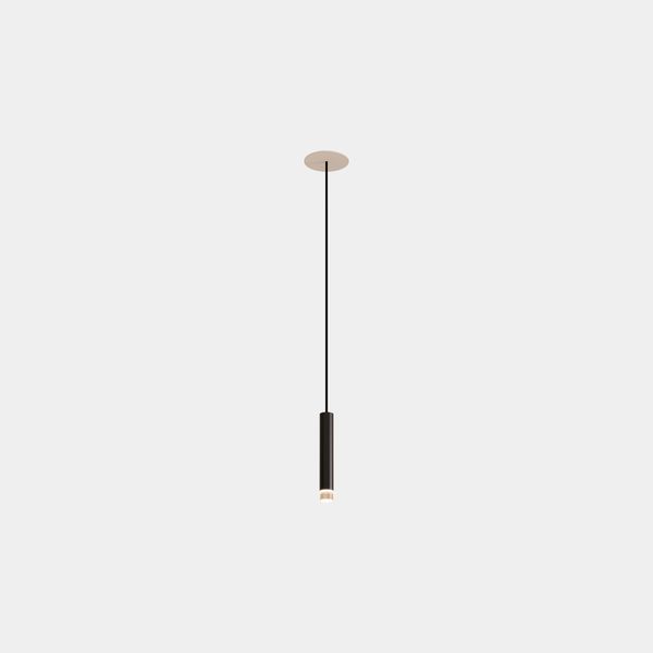 Pendant Candle XS 1 Body Recessed LED 3.2W 2700K Black 154lm image 1