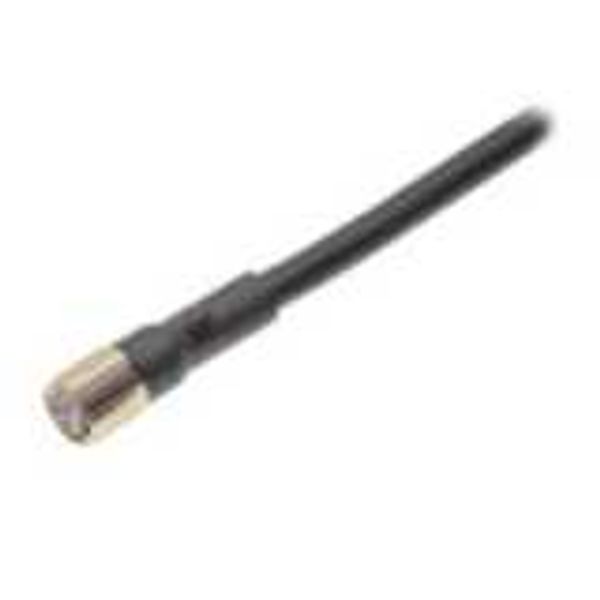 Sensor cable, M8 straight socket (female), 4-poles, PUR fire-retardant XS3F0230M image 4
