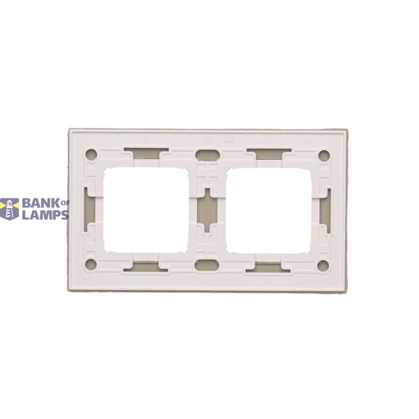 Single frame, glass, white frosted glass image 1