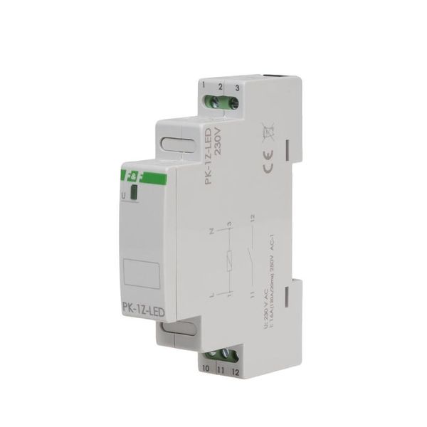 Przekaźnik elektromagnetyczny PK-1Z-LED 230 V image 2
