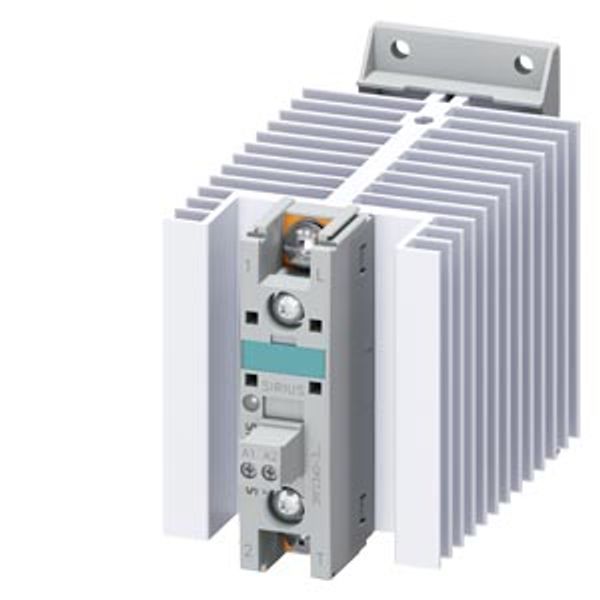 Solid-state contactor 3RF2, 1-ph. AC51 40 A 40 °C 24-230 V/110-230 V AC image 1