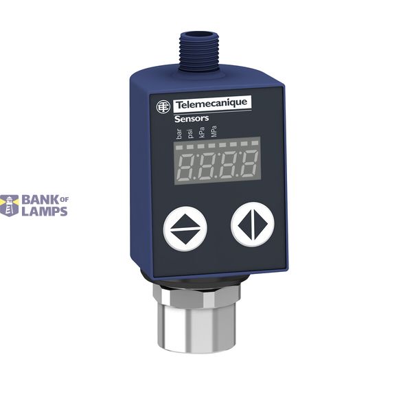 PRESSURE TRANSMITTER 0…1,6 BAR 4-20MA G1/4A MALE FPM SEAL M12 CON OUTP image 7