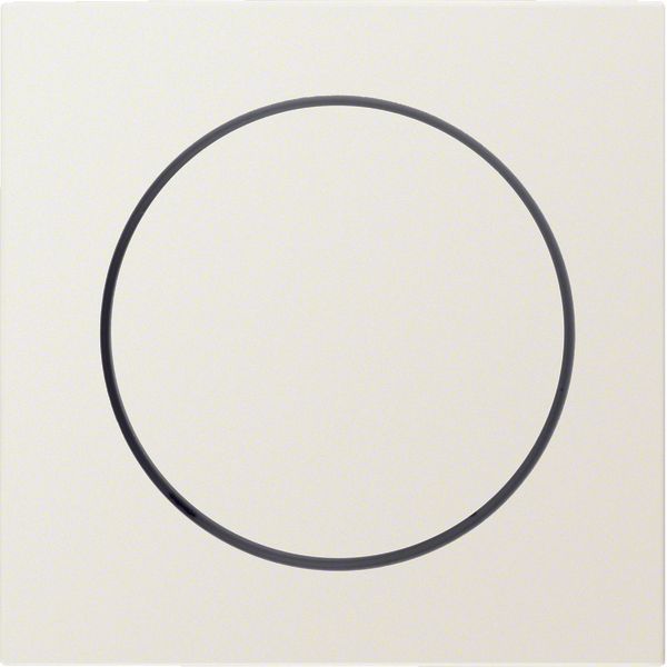 Centre plate Rotary Dimmer white glossy IP44 image 3