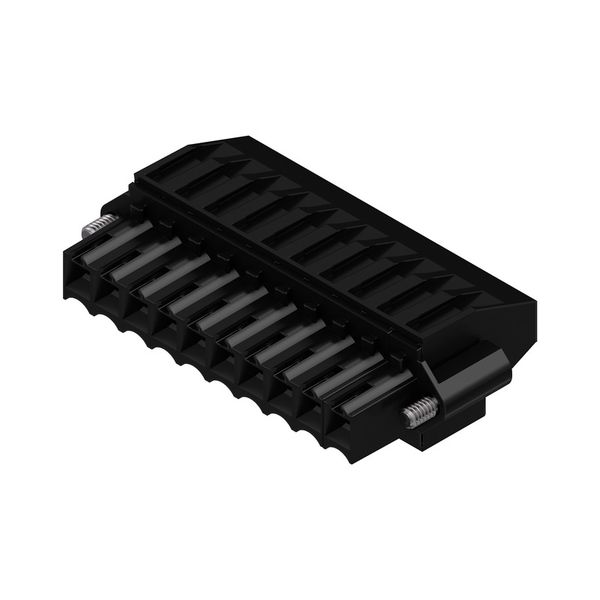 PCB plug-in connector, female plug, 3.50 mm, Number of poles: 10, 270°, Clamping yoke connection, Clamping range, max. : 1.5 mm², Box image 4