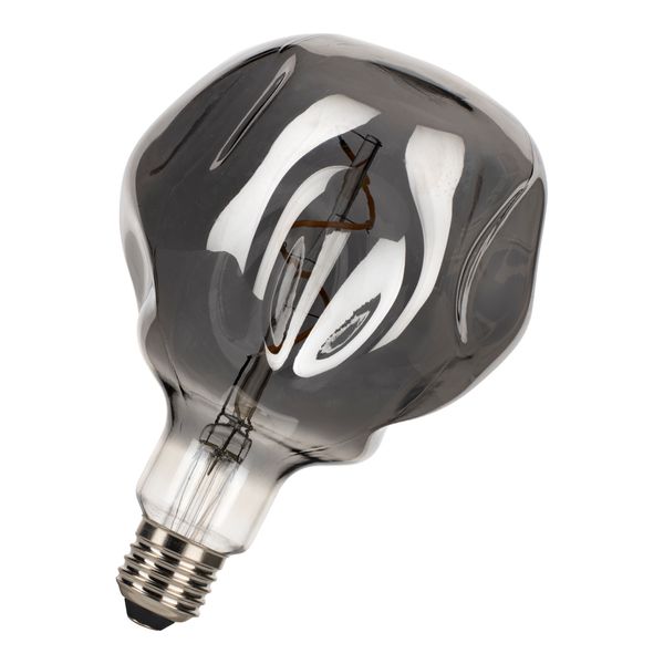 LED Filament G125 Big Baby E27 240V 4W 2200K Black DIM image 1