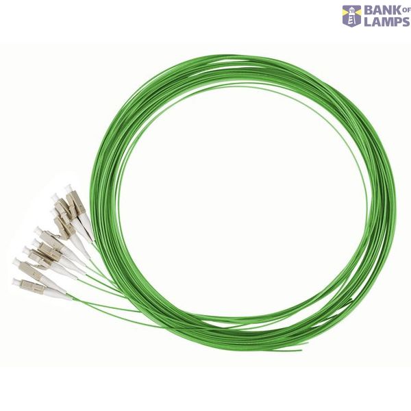 FO Pigtail LC, 50/125æm OM2, 2.0m, Easy Strip, green, 4pcs image 1