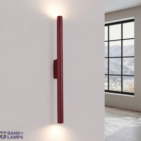 Wall lamp PASTELO 2 burgundy image 4