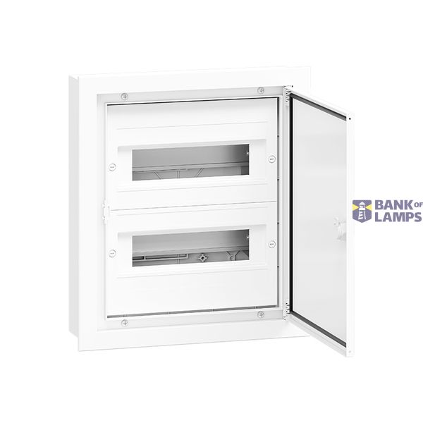 Flush-mounted distribution board DARP 24S "Quiteline" 2x12 image 1