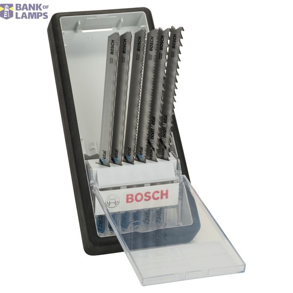 6-piece Robust Line jigsaw blade set Metal Profile T-shank 6 pcs. image 1