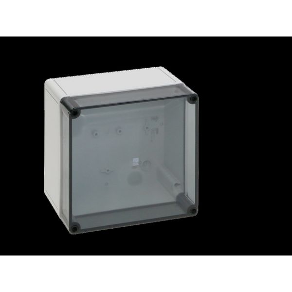 PK Polycarbonate enclosure, WHD: 182x180x111 mm image 2