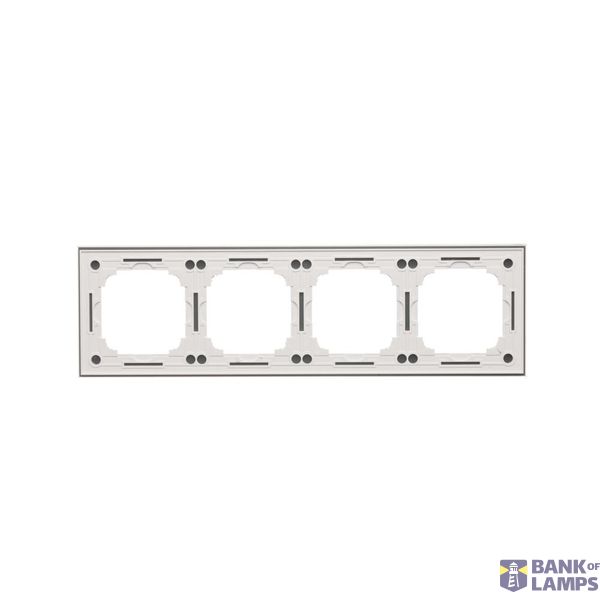 "Light" push button with LED indicator light, 10AX, white matt image 1