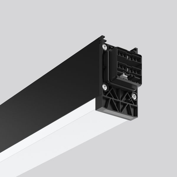 LINEDO, 38 W, 4650 lm, 840, black, on/off Continuous line luminaire, L image 2