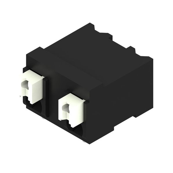 Printed circuit board terminals, 7.50 mm, Number of poles: 2, 90°, black, PUSH IN with actuator, Clamping range, max. : 1.5 mm², Tape image 2