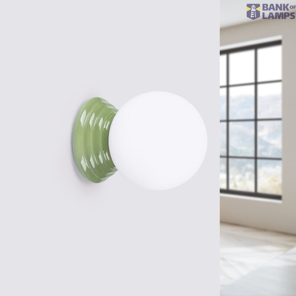 Wall lamp ZORI green IP44 image 7