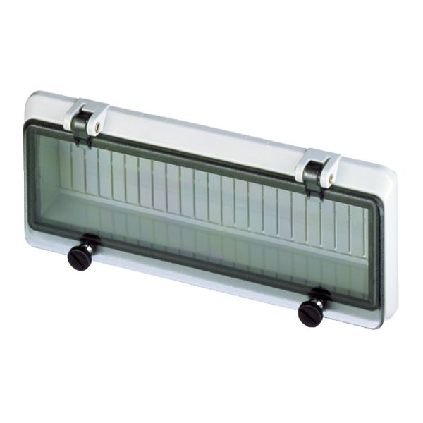 Window for 12 modules, with protective cover image 1