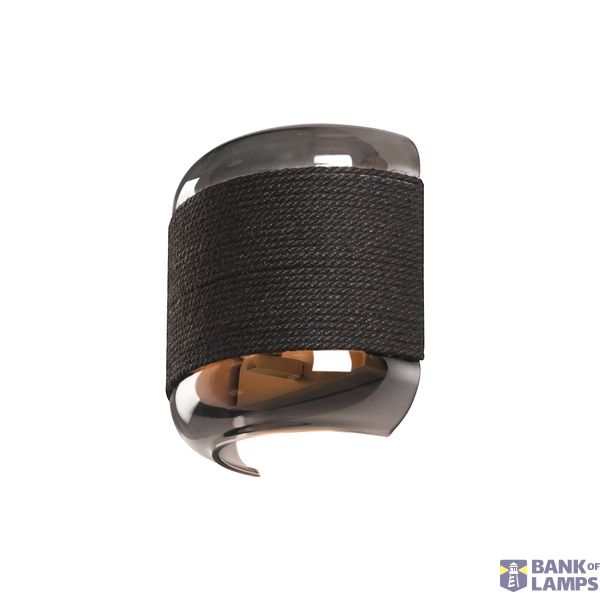 PANTILO ROPE, wall-mounted light, other, 1x max. 15W G9, silver image 1