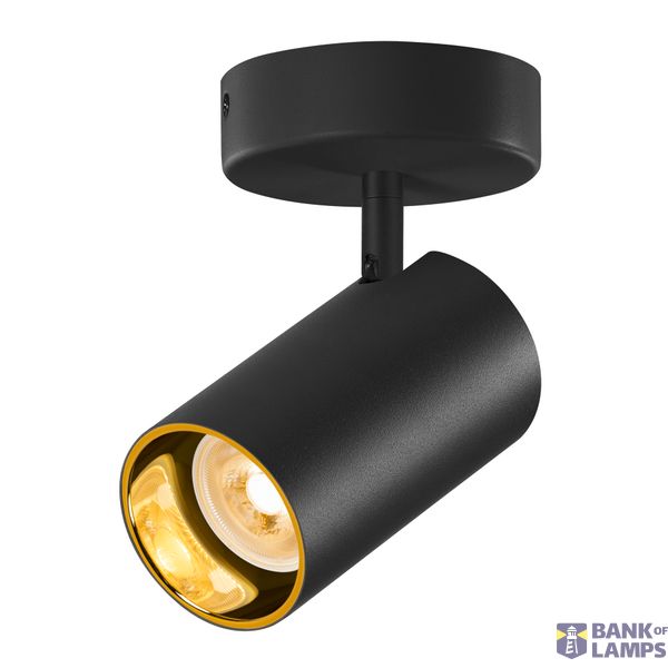ASTO TUBE, ceiling-mounted light, cylindrical, GU10, 1x max. 10 W, black image 5