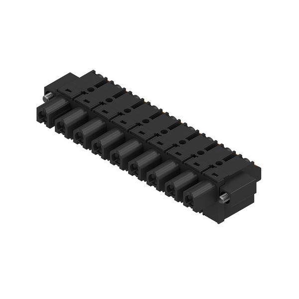 PCB plug-in connector, female plug, 7.62 mm, Number of poles: 9, 180°, PUSH IN with actuator, Clamping range, max. : 2.5 mm², Box image 2