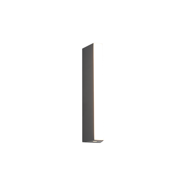 Marne LED wall lamp 30 cm anthracite image 1