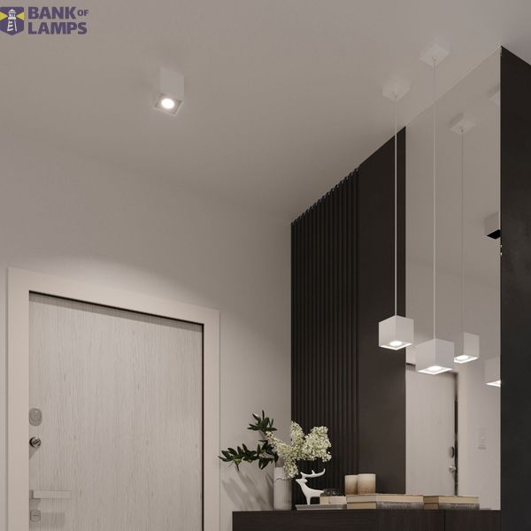 HANGING LAMP QUAD 1 WHITE GU10 1X40W IP20 image 9