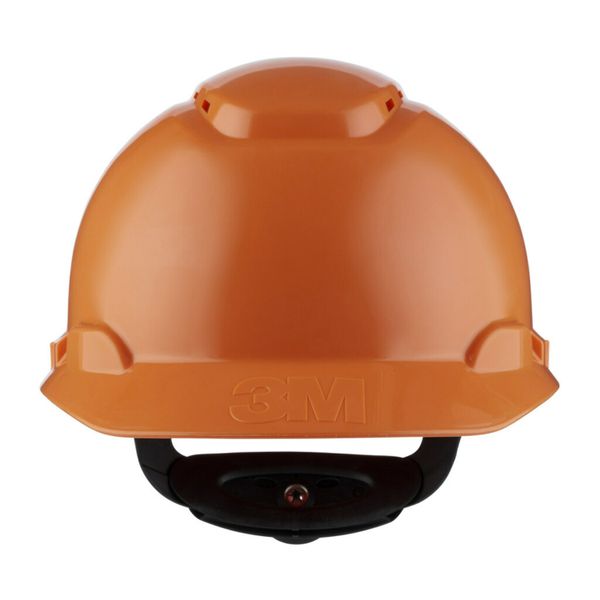 3M™ Hard Hat, Ratchet, Ventilated, Plastic Sweatband, Orange, H700N-OR image 4
