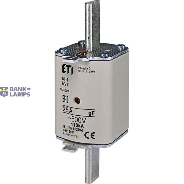 NH1/WT-1 gF 25A/500V image 2
