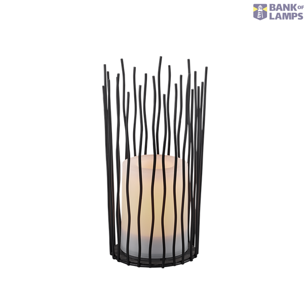 Coro solar table lamp matt black image 1