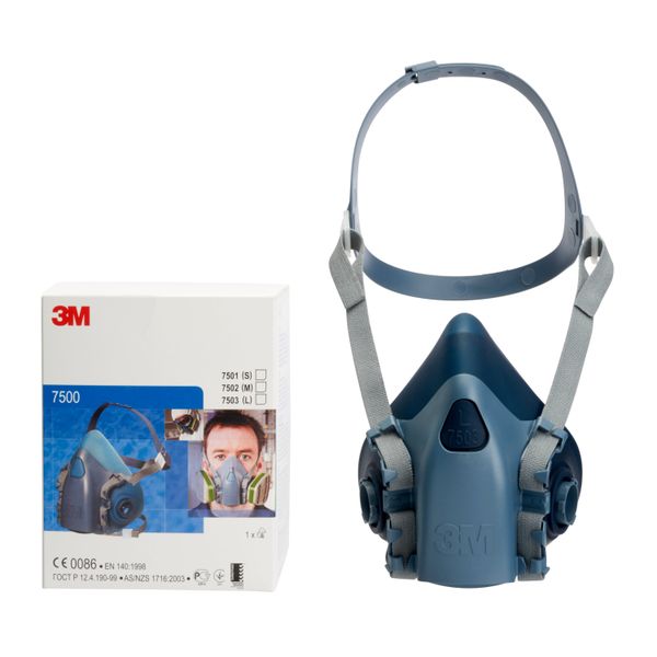 3M™ Reusable Half Face Mask, Large, 7503 image 10
