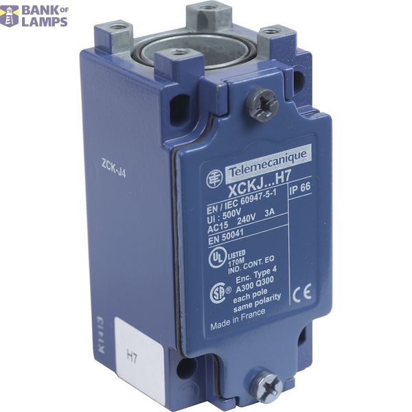 LIMIT SWITCH PLAST 2NO2NC ROLLER PLUNGER VERTICAL OUTPUT 20CM RAILWAY  image 7