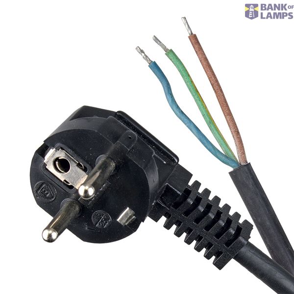 W-2 OMYżo connection cable 3x1.0 black image 1